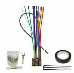POWER WIRE HARNESS FOR KENWOOD KDC-MP2035 KDCMP2035 KIT WITH CONNECTORS