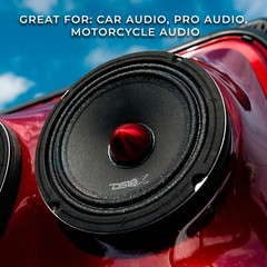 DS18 PRO-X6.4BM 6.5″ Car Speaker with Bullet 250 Watts RMS 500 Watts MAX