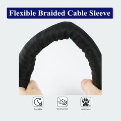Self Wrap Split Loom Tube Sheathing Wire/Cord/Sleeve Organizer & Protective Lot