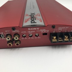Sony XM-1002HX Car Amplifier Tested Working 2 Channel 120W x 2 and 300W Mono