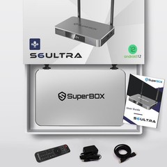 SuperBox S6 Ultra TV BOX 128G Household Use Authorized Reseller Ship Same Day