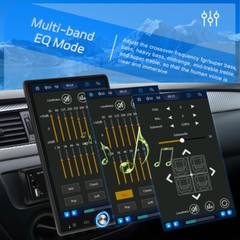 Wireless Apple CarPlay 10.4″ Single 1DIN Car Stereo Rotatable Touch Screen Radio