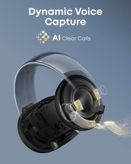 Soundcore AeroClip by Anker, Open-Ear Earbuds, Clip-On Headphones, Stable Fit