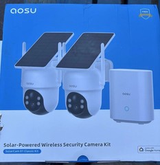 aosu Security Cameras Outdoor Wireless, 2 Cam-Kit, No Subscription