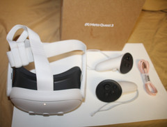 Meta Quest 3 VR Headset 512GB w/ Charger/Controllers/Regular Strap – EX