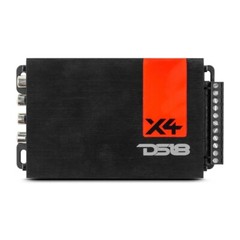 DS18 X4 | 560W RMS Class-D 4-Channel Compact Car Amplifier