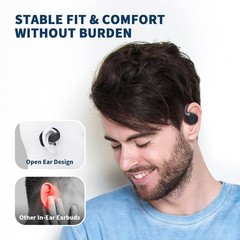 New PSIER SP05 Open Ear Bluetooth Headphones Earbuds, 40 Hours, Bluetooth 5.3