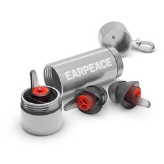 EARPEACE Moto PRO – Motorcycle Ear Plugs – 1 count (Pack of 1), Silver