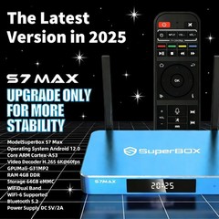 SuperBox S7 Max | Official Store Authorized | 24/7 Immediate Support | Same Day