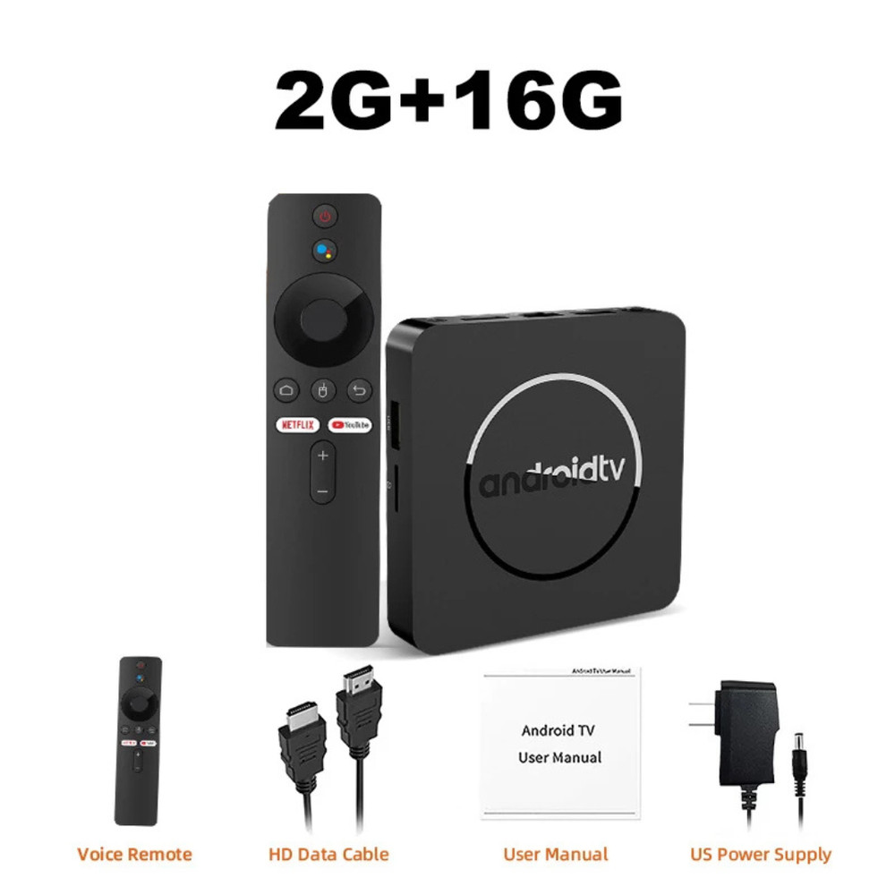 Q10 Android 16 TV Box 8K HDR10+ Allwinner H313 8GB+128GB Dual WiFi BT5.0