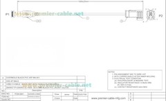 Automotive USB to HSD LVDS Cable HSD 4 Core Z Male to USB 2.0 Type A Male