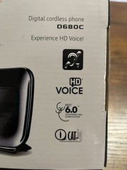BRAND NEW IN THE BOX SAGEMCOM DIGITAL CORDLESS PHONE 6.0 MODEL D680C