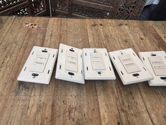 Lutron At-Nb-None Q26SM 2 Button +L/R Keypad Lot Of 5 Units