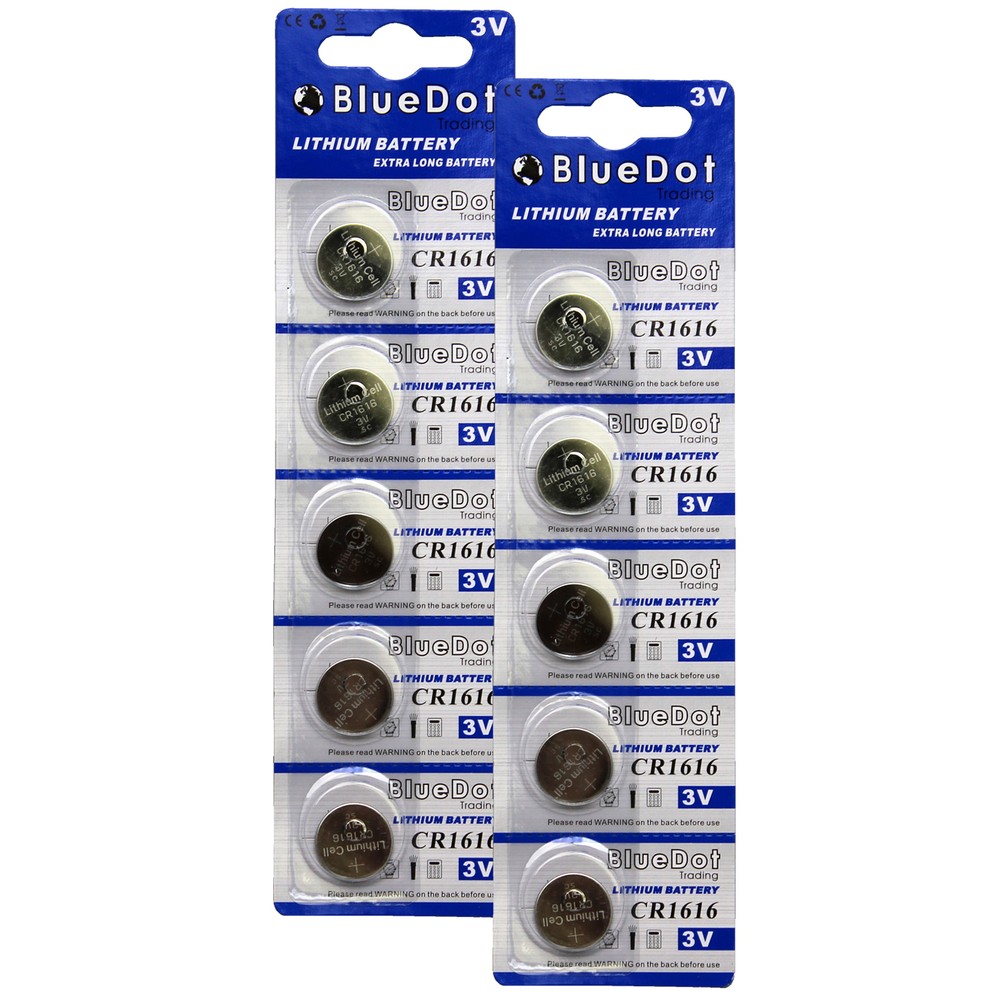 10 New Lithium Maganese Button Cell Battery 3V CR1616 CR 1616 ~ Fast Shipping