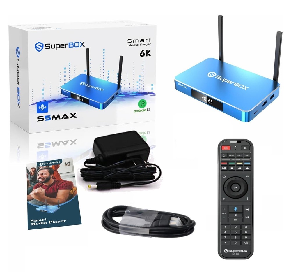 Media Player🔥Superbox S5MAX vs s7max vs vseebox V6 with all channels CA support