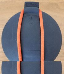 Ultimate Ears UE Roll 2 Bluetooth Speaker Gray Orange w/ USB cord – Free Ship