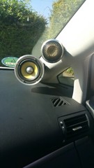 Focal ES 165KX3, Aluminum Pods for Focal ES165KX3 Midrange and Tweeters …
