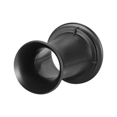 uxcell 2Pcs 44mm x 66mm Speaker Port Tube Subwoofer Bass Reflex