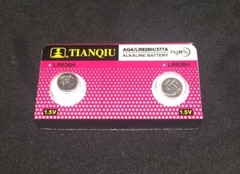 2 Pack 2026 AG4 Battery 377A SR626SW LR66 LR626 1.5V Button cell watch remote pc