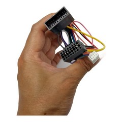 Car Radio 16Pin to 20Pin Adapter Cable Male to Female Wiring Harness
