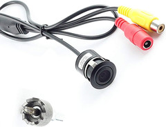 Front View Camera, Car Auto Front View Camera Forward Cam Screw Bumper Mount Un