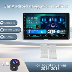 Carplay For 2015 2016-2018 Toyota Sienna Car Stereo Radio GPS Navi Android 15