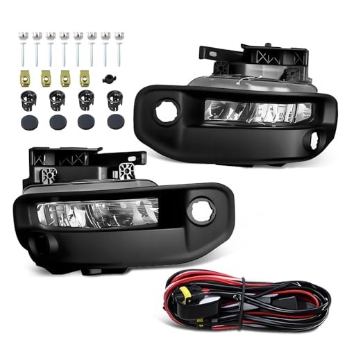 Fog Light Compatible with 2019 2020 2021 2022 RAM 1500 Front Bumper Driving