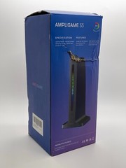FIFINE Gaming Headset Stand-RGB Headphones Stand Holder PC Computer OPEN BOX