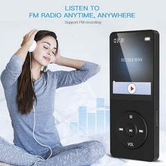 Bluetooth MP4/MP3 Lossless Music Player FM Radio Recorder Sports Support 128GB