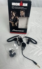 Pioneer SE-E3M(B) IRONMAN Sports Sweat-Proof Ear-Hook 3.5mm 1.2m Black