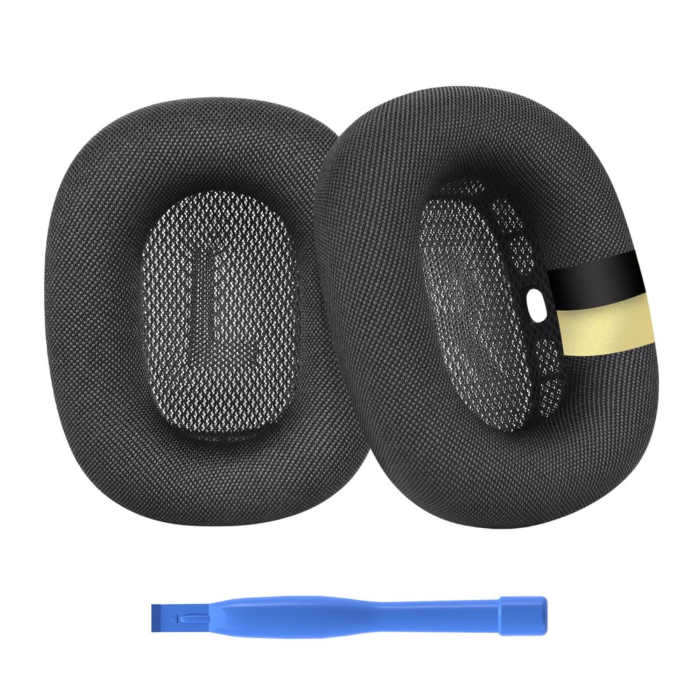 Ear Pads Replacement for AirPods Max Mesh Fabric with Silicone Layer–Space Grey