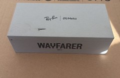 Ray-Ban Meta Wayfarer Gen2 Shiny Black Frmew/ Transitions Graph Grn Lens RW4012