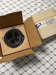 NOS Vintage LA Sound LS-5CF Carbon Fiber 5.25” Car Speakers Pair USA See Details