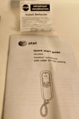 AT&T Trimline Telephone Black In Original Box