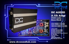 2.5k 2500 watt Mono Block Amplifier