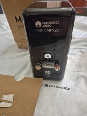 Cambridge Audio Minx Min 22 Speaker (Black) – Open Box New No Clip