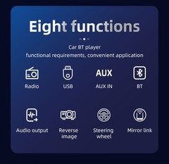 7″ Single DIN Car Stereo Head Unit Flip Out Apple Carplay Android Auto Radio FM