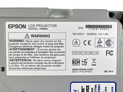 Epson PowerLite 99WH 3LCD Projector Long Life Lamp Up to 10,000 Hours 3000 ANSI