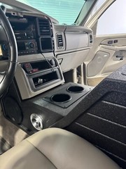 Chevy Silverado Gmc Sierra 03-06 Center Console Subwoofer Box For 1×12