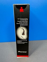 PIONEER IRONMAN E3 SPORTS WIRED EARPHONES HEADPHONES SE-E3M(B) EAR HOOK BLACK