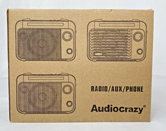 AM/FM/SW1/SW2 Radio Transistor Radio AC or Battery Operated with Best Reception