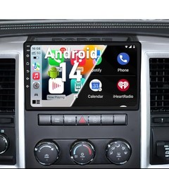 4GB+64GB,Car Radio Upgrade for Dodge RAM 1500 2500 3500 for RAM 4GB+ ROM 64GB