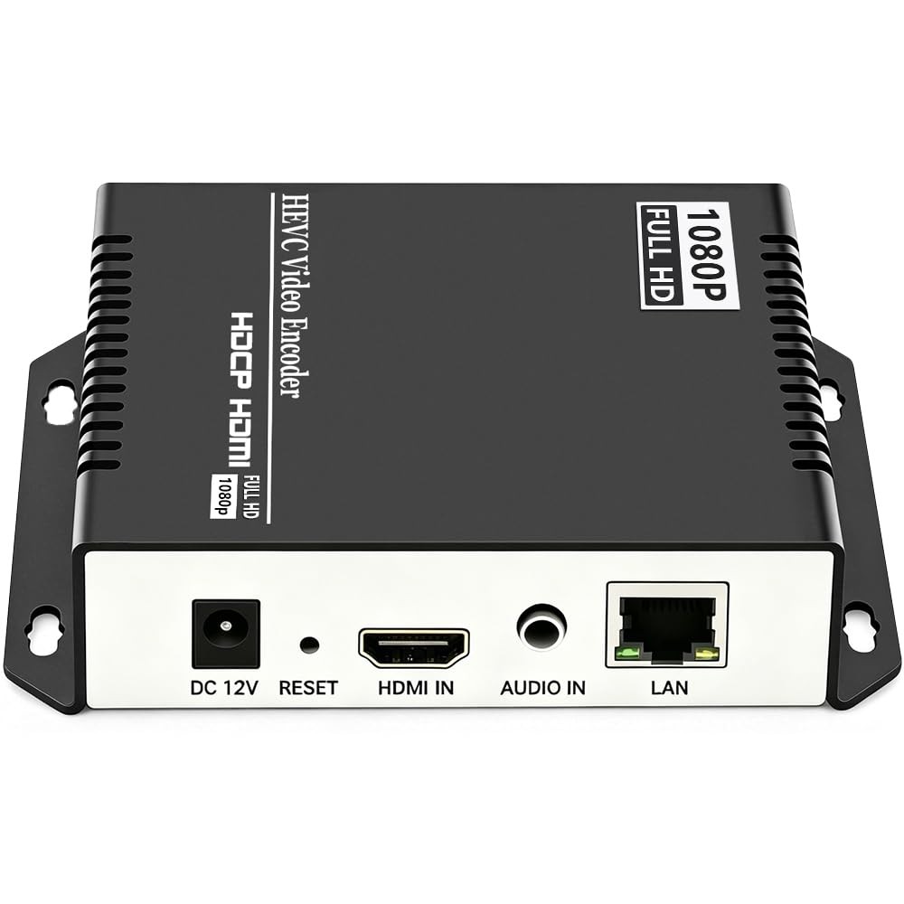 HEVC MPEG4 H.265 H.264 HDMI to IP Network Video Encoder, 1080P HD Digital Vid…