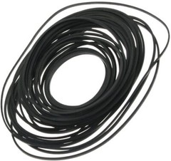 50PCS For Cassette Player Recorder Repair Replacement Square Rubber Drive Belt