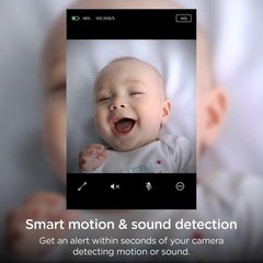 Roku Smart Home Indoor Camera SE Wi-Fi Security Camera Wired