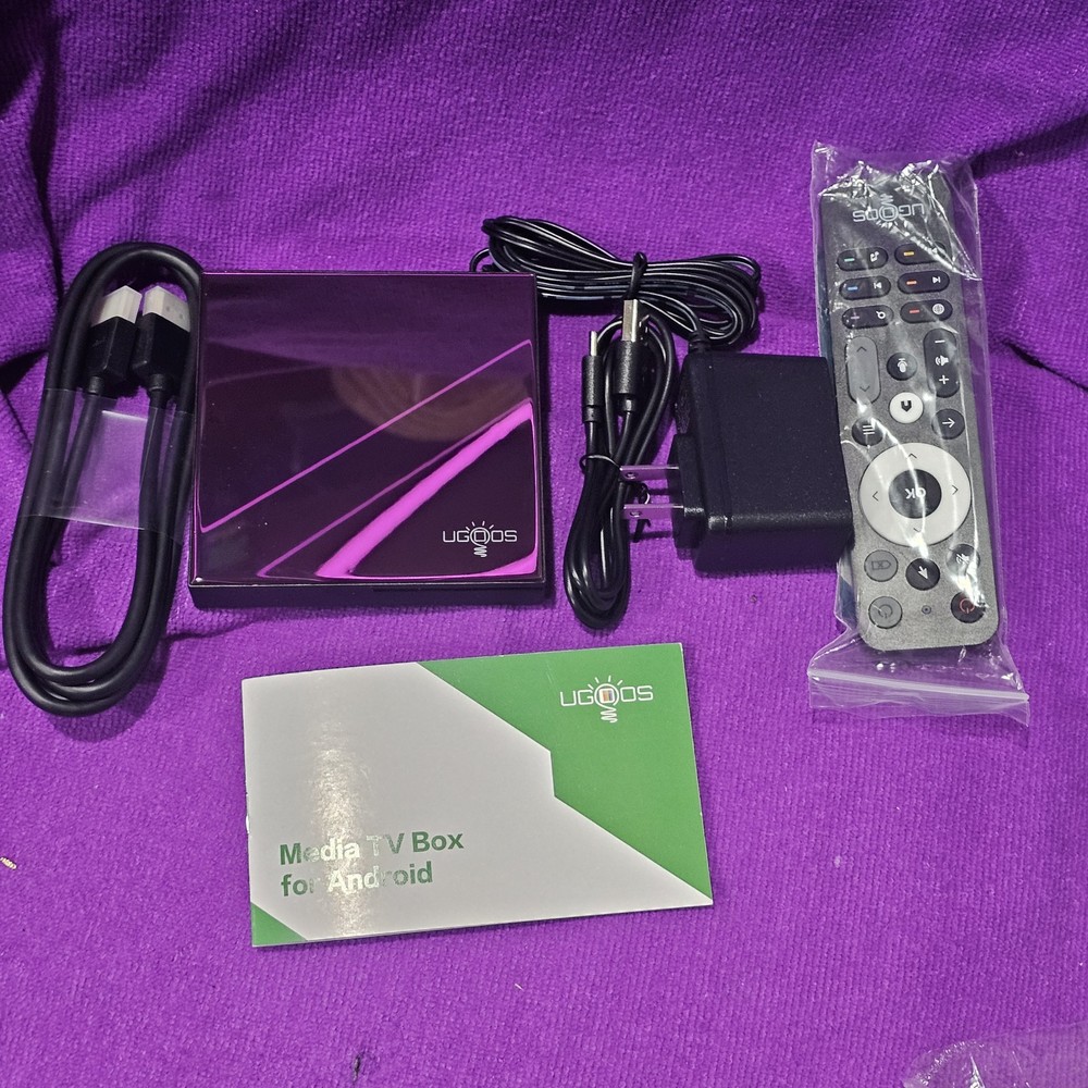 Ugoos SK4 Google TV Box – 4K HDR Streaming with Wi Fi 6 and Dolby Support
