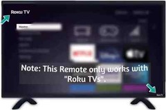 QTY 2 Original Hisense Roku TV Remote Control Compatible w/ All Hisense Roku TVs