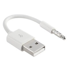 USB Charger Data SYNC Cable for Apple iPod Shuffle 3rd 4th 5th 6th 7th Gen 3.5mm