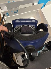 HTC VIVE Pro Virtual Reality (VR) Bundle Starter Kit – Complete In Box Excellent