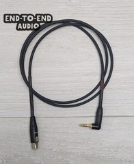Tiny 3-pin XLR Headphone Cable | 3.5mm or 1/4″ TRS | Mogami | AKG, Beyerdynamic